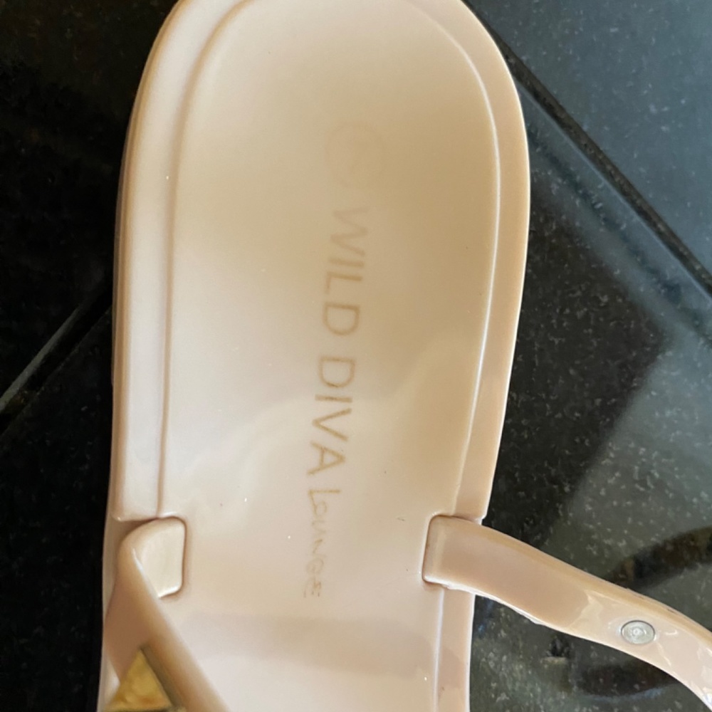 JOANIE-258 FLAT JELLY SLIDES SANDALS - Picture 3 of 12